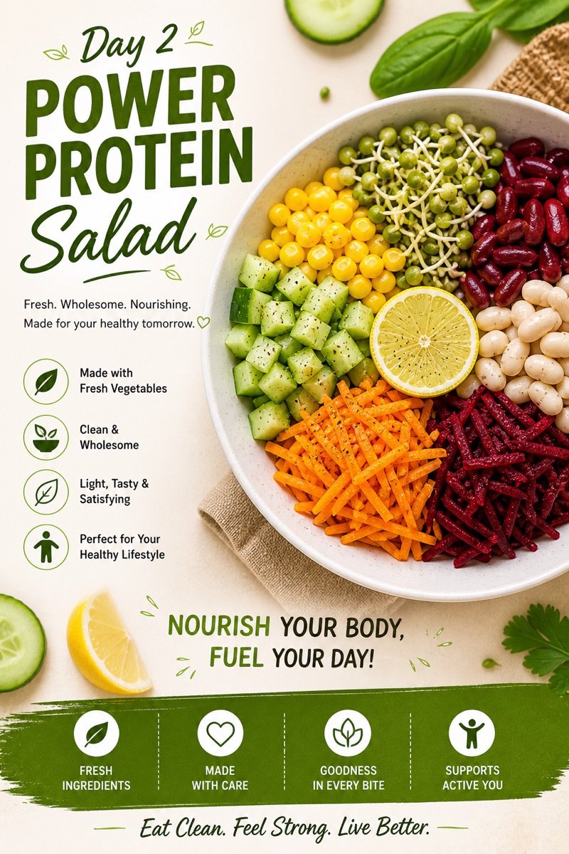 Day 2 Power Protein Salad