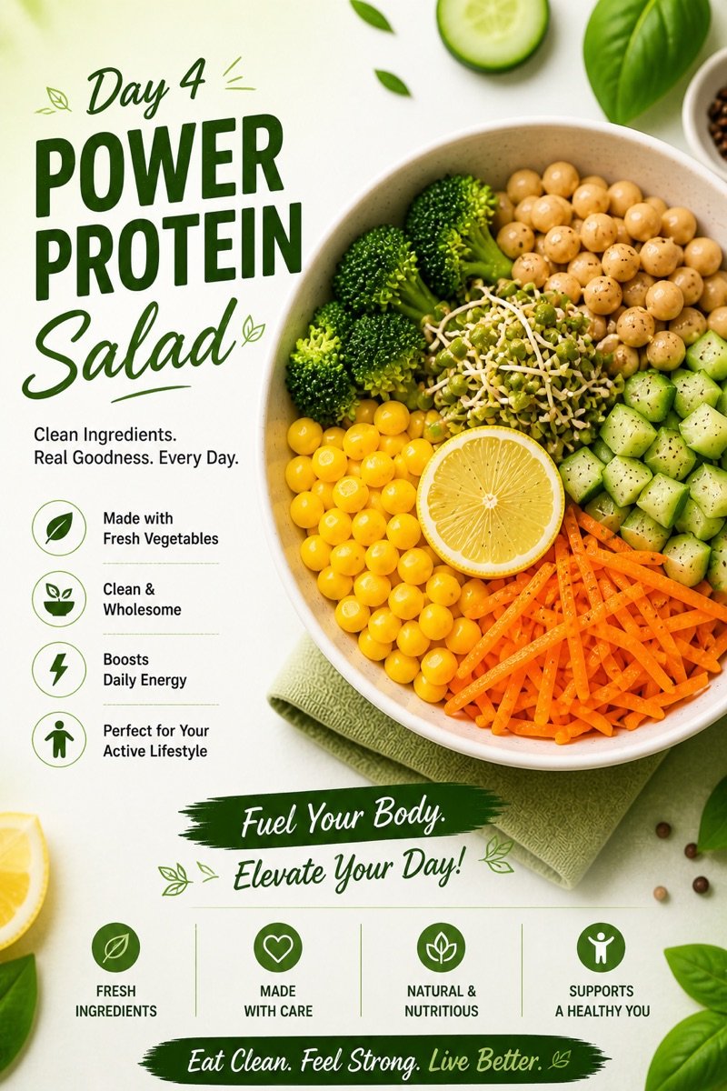 Day 4 Power Protein Salad
