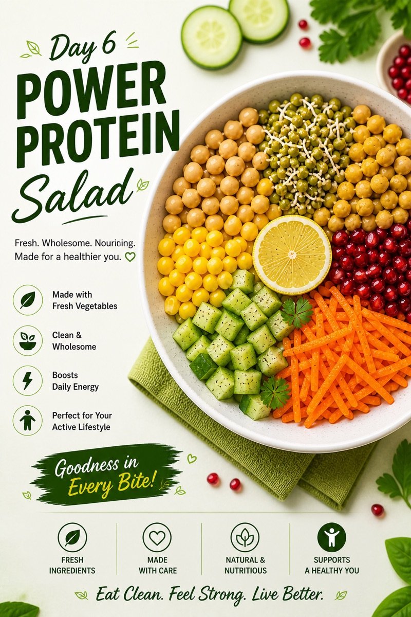 Day 6 Power Protein Salad